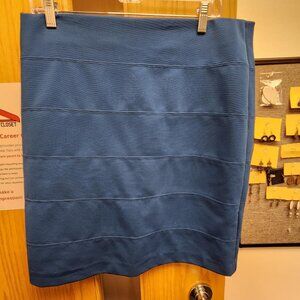 Alfani blue bandage skirt